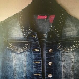 Studded Denim Jacket